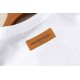 Louis Vuitton LV new cotton round neck short sleeved T-shirt, perfectly matched with embroidery on the chest, customized with top-quality pure cotton fabric