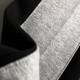 Louis Vuitton, LV soft space cotton, black and gray stitched letter embroidered logo, fashionable and versatile round neck sweatshirt with long sleeves, exquisite craftsmanship fabric