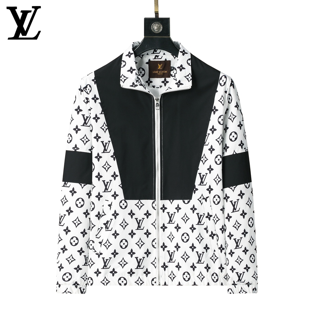 Louis Vuitton LV top of the line trench coat, simple and stylish, windproof, waterproof and quick drying, meticulously crafted and exquisite R150