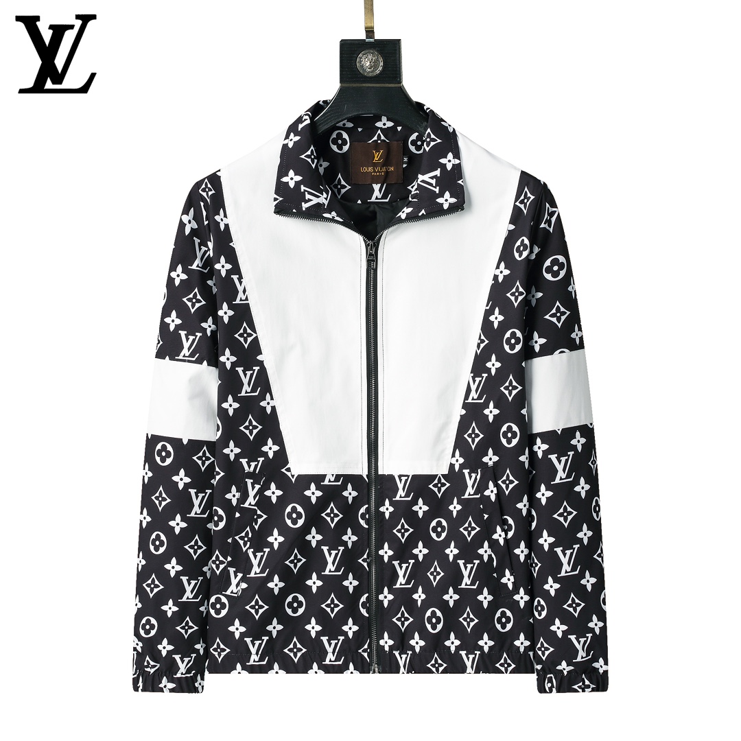 Louis Vuitton LV top of the line trench coat, simple and stylish, windproof, waterproof and quick drying, meticulously crafted and exquisite R150