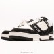 Louis Vuitton LV Trainer official website limited edition retro basketball series sports shoes，With counter packaging box