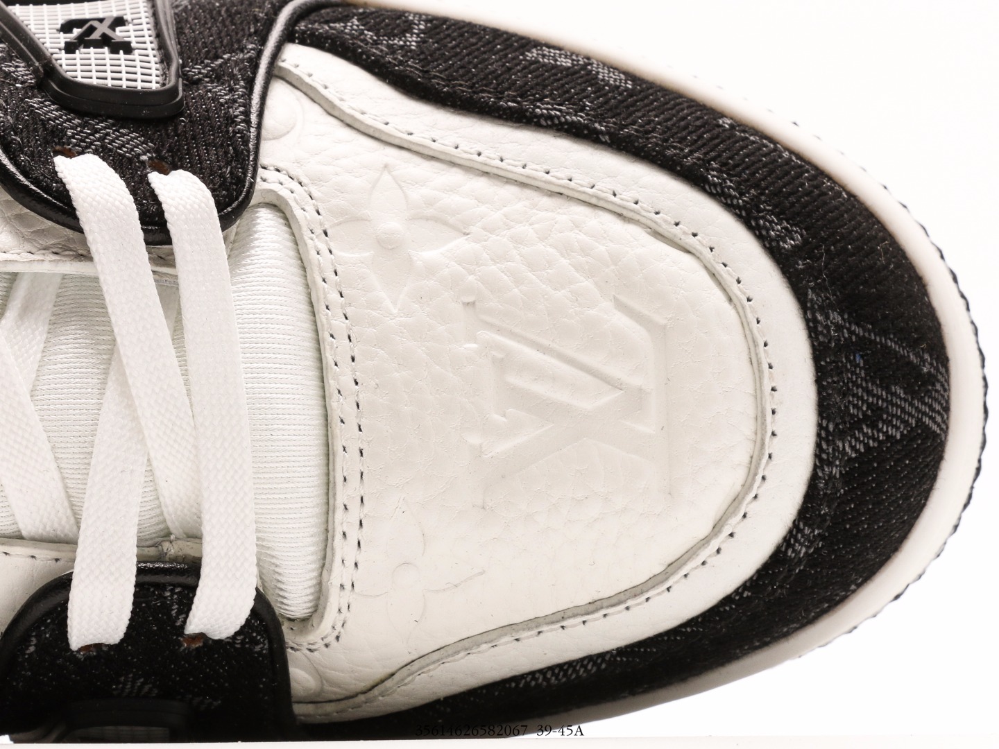 Louis Vuitton LV Trainer official website limited edition retro basketball series sports shoes，With counter packaging box