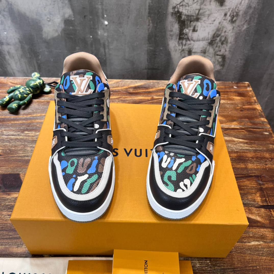 Louis Vuitton LV sneakers, premium quality! Restore authentic products with counter packaging box