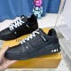 Louis Vuitton LV Trainer official website limited edition retro basketball series sports shoes，With counter packaging box