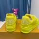 Louis Vuitton LV Trainer official website limited edition retro basketball series sports shoes，With counter packaging box