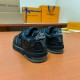 Louis Vuitton LV Trainer official website limited edition retro basketball series sports shoes，With counter packaging box