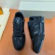 Louis Vuitton LV Trainer official website limited edition retro basketball series sports shoes，With counter packaging box