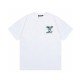 Louis Vuitton LV men's short sleeved T-shirt in black and white