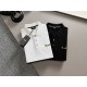 FENDI new original high-quality polo shirt, embroidered men's short sleeved T-shirt