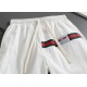 Gucci Summer Sunscreen Shorts Set, synchronized at the counter, made of lightweight and high-quality fabric, luxurious and suitable for both men and women