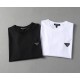 Prada Summer's new counter original series high-end elegant men's top casual business short sleeved round neck T-shirt