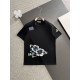 Prada Summer's new counter original series high-end elegant men's top casual business short sleeved round neck T-shirt