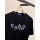 Prada Summer's new counter original series high-end elegant men's top casual business short sleeved round neck T-shirt