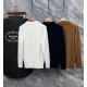 Prada Autumn/Winter New Men's Fashion Brand Cotton Wool Base Sweater, Sweater