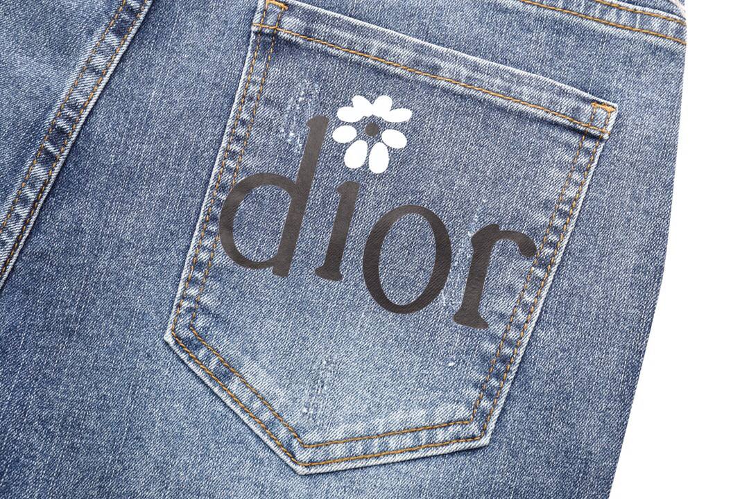 Dior Original Men's Casual Jeans, Blue Pants