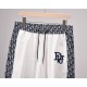 Dior men's sports casual pants, white classic embroidery style