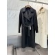 MaxMara high-end women's cashmere coat, long coat R220