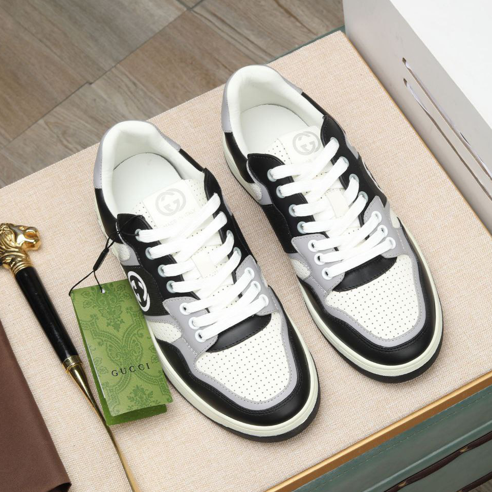 Gucci Classic Sneakers, Casual Shoes, Unisex, Couple's Style