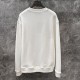 Gucci, new striped GG logo printed round neck sweatshirt, high-quality pure cotton sweatshirt fabric, soft and comfortable to the touch, super easy to wear, loose fit