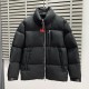 Prada black technology pressed down jacket, high-end customization! Light cooked business favorite series, goose down jacket, comfortable and stylish fabric, three-dimensional cutting design, warm and windproof