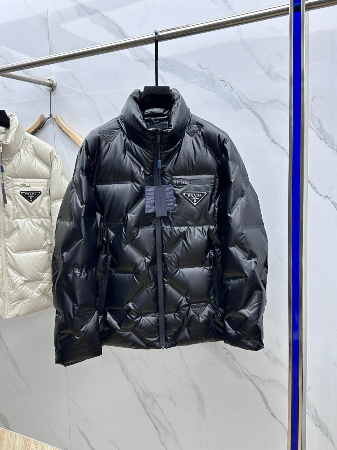 Prada winter jackets, down jackets, and a variety of styles to choose from