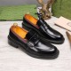 Gucci set leather shoes, with a top layer of cowhide and a classic leather outsole, including a full package packaging box