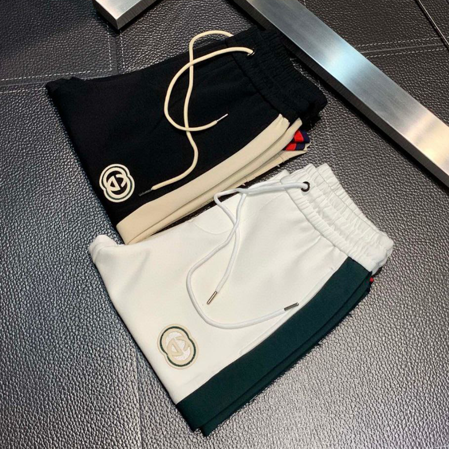 Gucci, new casual pants, sweatpants, high-end version! Customized fabric at the counter, breathable and comfortable, with impeccable details