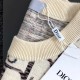 Dior autumn and winter jacquard round neck knitted pullover sweater, unisex, couple