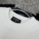 Chanel long sleeved sweatshirt with embroidered logo, double stranded large loop, classic version, black and white colors